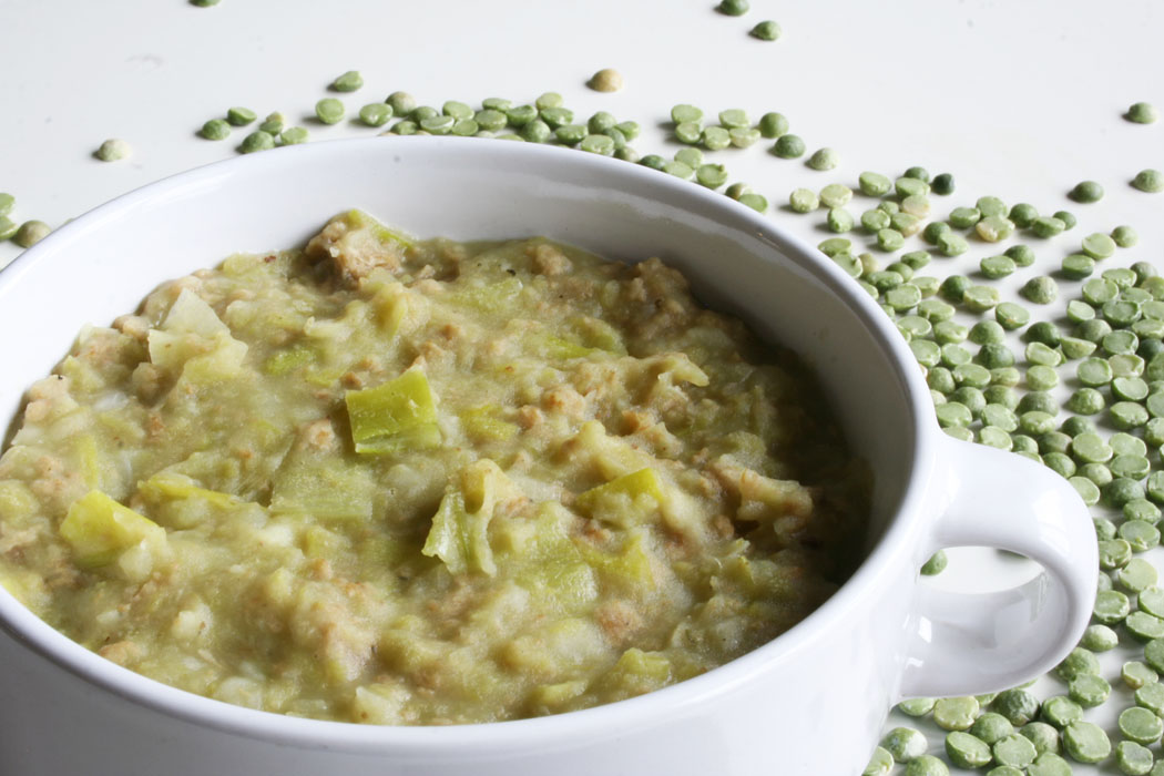 vegetarische erwtensoep maken