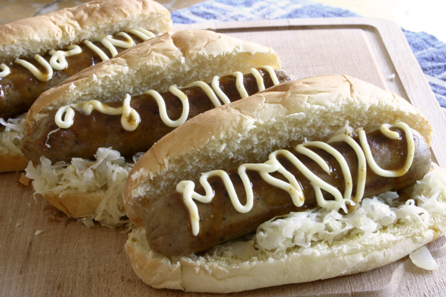 Vegetarische hotdog recept