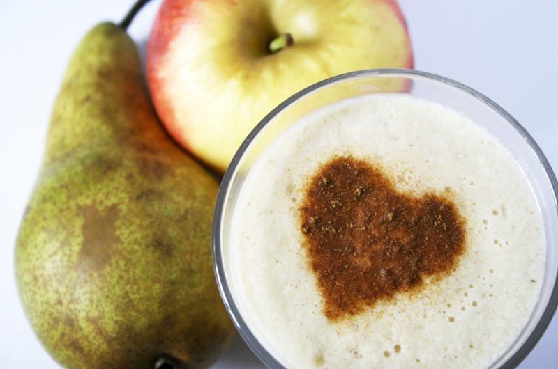 Wintersmoothie met appel en peer