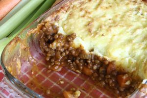 week zonder vlees met Gardener's pie