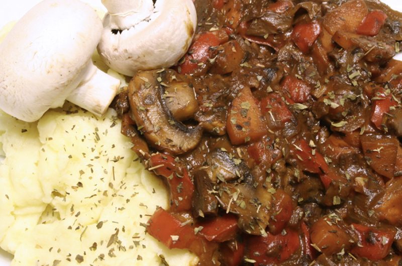 Vegetarische bourguignon